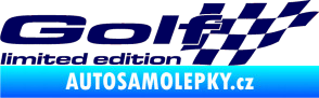 Samolepka Golf limited edition pravá tmavě modrá