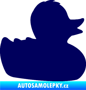 Samolepka Kachnička 001 pravá tmavě modrá