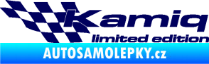 Samolepka Kamiq limited edition levá tmavě modrá