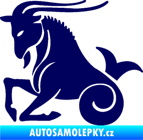 Samolepka Kozoroh 004 levá tmavě modrá