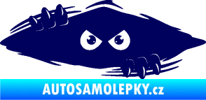 Samolepka Kuk 003 pravá šmírák tmavě modrá