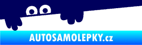 Samolepka Kuk 008 levá šmírák tmavě modrá