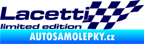 Samolepka Lacetti limited edition pravá tmavě modrá