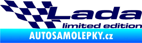 Samolepka Lada limited edition levá tmavě modrá