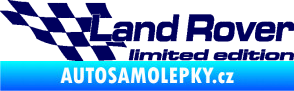 Samolepka Land Rover limited edition levá tmavě modrá