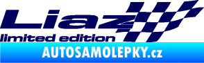 Samolepka Liaz limited edition pravá tmavě modrá