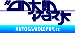 Samolepka Linkin Park 003 tmavě modrá