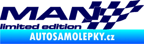 Samolepka MAN limited edition pravá tmavě modrá