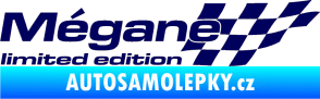 Samolepka Mégane limited edition pravá tmavě modrá