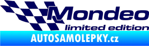 Samolepka Mondeo limited edition levá tmavě modrá