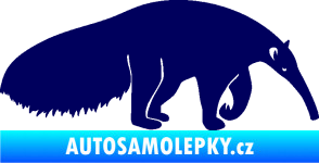 Samolepka Mravenečník 001 pravá tmavě modrá