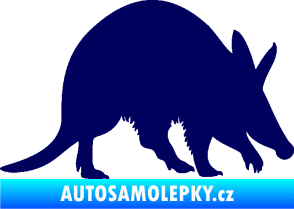 Samolepka Mravenečník 002 pravá tmavě modrá
