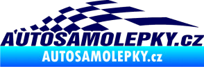 Samolepka Nálepka na auto - www.autosamolepky.cz 002 tmavě modrá