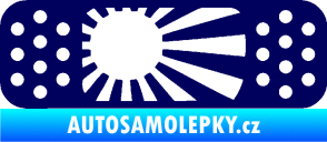 Samolepka Náplast 002 pravá tmavě modrá