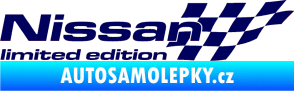 Samolepka Nissan limited edition pravá tmavě modrá