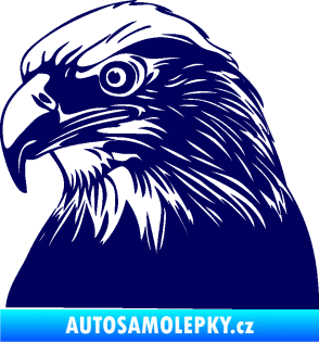 Samolepka Orel 007 levá  tmavě modrá