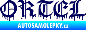 Samolepka Ortel tmavě modrá