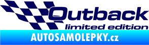 Samolepka Outback limited edition levá tmavě modrá