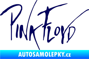 Samolepka Pink Floyd 002 tmavě modrá