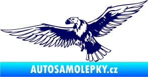Samolepka Predators 028 levá sup tmavě modrá