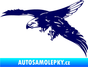 Samolepka Predators 029 levá tmavě modrá