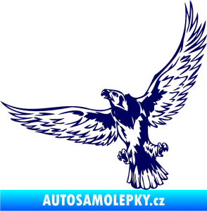 Samolepka Predators 044 levá tmavě modrá