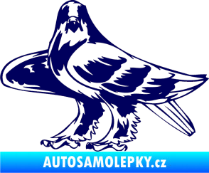 Samolepka Predators 047 levá tmavě modrá