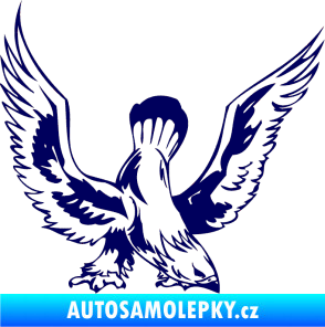 Samolepka Predators 051 pravá tmavě modrá