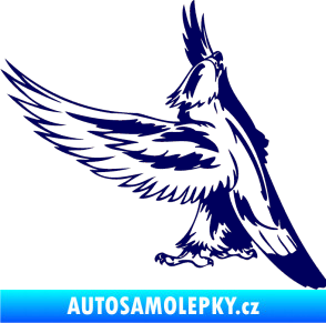 Samolepka Predators 054 levá orel tmavě modrá