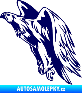 Samolepka Predators 058 levá tmavě modrá