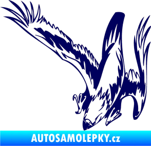 Samolepka Predators 069 levá tmavě modrá