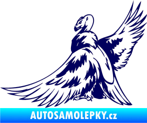 Samolepka Predators 071 levá sup tmavě modrá