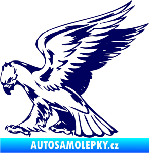 Samolepka Predators 072 levá tmavě modrá