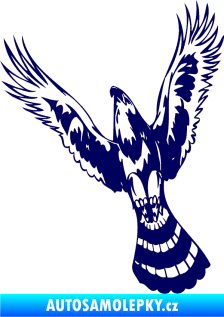 Samolepka Predators 078 levá tmavě modrá