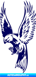 Samolepka Predators 086 levá tmavě modrá