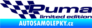 Samolepka Puma limited edition levá tmavě modrá