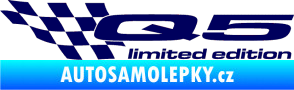 Samolepka Q5 limited edition levá tmavě modrá