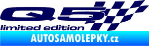 Samolepka Q5 limited edition pravá tmavě modrá