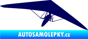 Samolepka Rogalo 001 pravá tmavě modrá