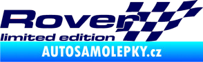 Samolepka Rover limited edition pravá tmavě modrá