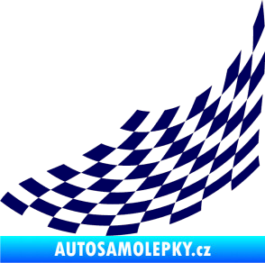 Samolepka Šachovnice 039 tmavě modrá