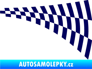 Samolepka Šachovnice 047 tmavě modrá