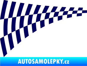 Samolepka Šachovnice 048 tmavě modrá