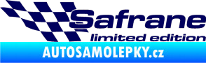 Samolepka Safrane limited edition levá tmavě modrá