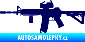 Samolepka Samopal 003 levá tmavě modrá