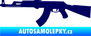 Samolepka Samopal 005 levá tmavě modrá