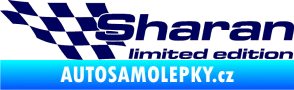 Samolepka Sharan limited edition levá tmavě modrá