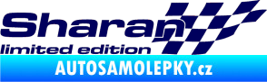 Samolepka Sharan limited edition pravá tmavě modrá