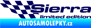 Samolepka Sierra limited edition levá tmavě modrá