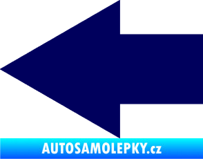 Samolepka Šipka 001 levá ikonka tmavě modrá